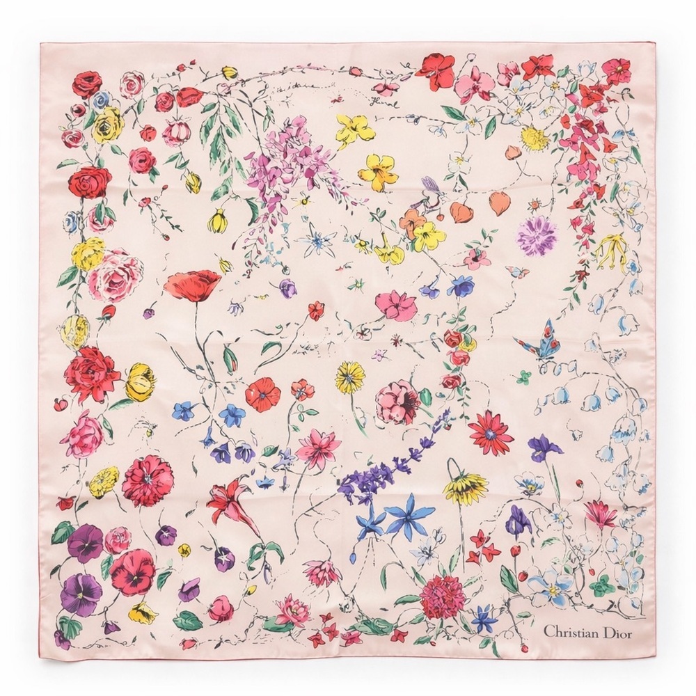Dior Florilegio 90 Square Scarf 35x35 ‼️LAST ONE LEFT